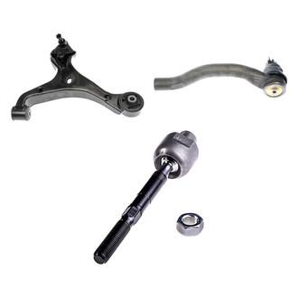 Dorman® - OE Solutions™ Front Driver Side Lower Control Arm with Ball Joint and Tie Rod End Kit