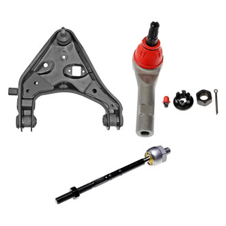 Dorman® - OE Solutions™ Front Driver Side Lower Control Arm with Ball Joint and Tie Rod End Kit