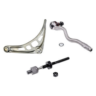 Dorman® - OE Solutions™ Front Driver Side Lower Control Arm with Ball Joint and Tie Rod End Kit