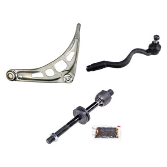Dorman® - OE Solutions™ Front Driver Side Lower Control Arm with Ball Joint and Tie Rod End Kit