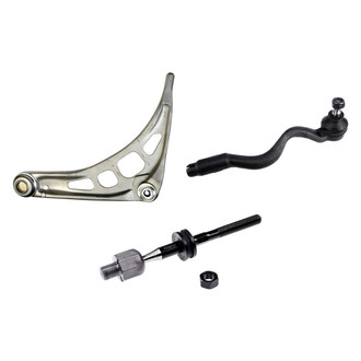 Dorman® - OE Solutions™ Front Driver Side Lower Control Arm with Ball Joint and Tie Rod End Kit