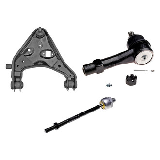 Dorman® - OE Solutions™ Front Driver Side Lower Control Arm with Ball Joint and Tie Rod End Kit