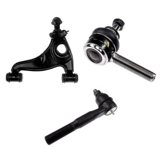 Dorman® - OE Solutions™ Front Driver Side Lower Control Arm with Ball Joint and Tie Rod End Kit