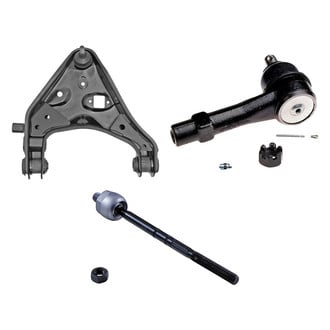 Dorman® - OE Solutions™ Front Driver Side Lower Control Arm with Ball Joint and Tie Rod End Kit