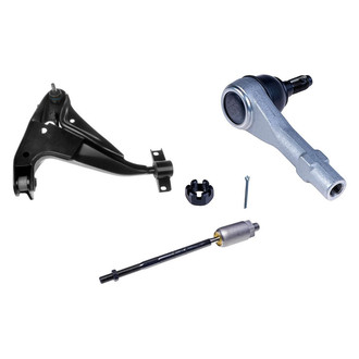 Dorman® - OE Solutions™ Front Driver Side Lower Control Arm with Ball Joint and Tie Rod End Kit