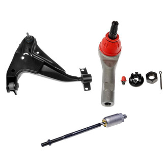 Dorman® - OE Solutions™ Front Driver Side Lower Control Arm with Ball Joint and Tie Rod End Kit