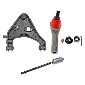 Dorman® - OE Solutions™ Front Driver Side Lower Control Arm with Ball Joint and Tie Rod End Kit