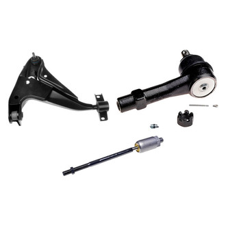 Dorman® - OE Solutions™ Front Driver Side Lower Control Arm with Ball Joint and Tie Rod End Kit