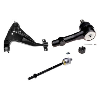 Dorman® - OE Solutions™ Front Driver Side Lower Control Arm with Ball Joint and Tie Rod End Kit
