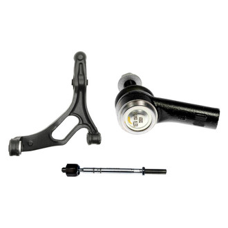 Dorman® - OE Solutions™ Front Driver Side Lower Control Arm with Ball Joint and Tie Rod End Kit