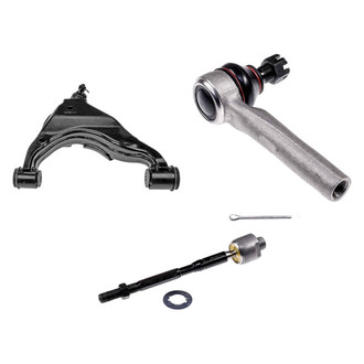 Dorman® - OE Solutions™ Front Driver Side Lower Control Arm with Ball Joint and Tie Rod End Kit