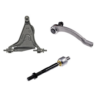 Dorman® - OE Solutions™ Front Driver Side Lower Control Arm with Ball Joint and Tie Rod End Kit