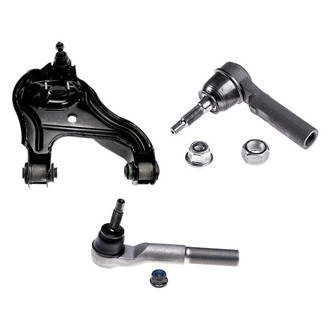 Dorman® - OE Solutions™ Front Driver Side Lower Control Arm with Ball Joint and Tie Rod End Kit