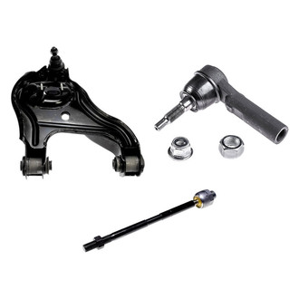 Dorman® - OE Solutions™ Front Driver Side Lower Control Arm with Ball Joint and Tie Rod End Kit