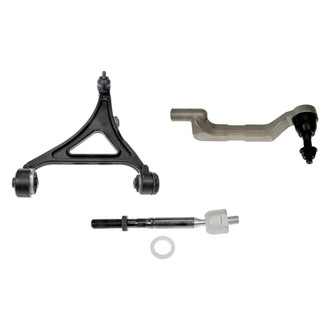 Dorman® - OE Solutions™ Front Driver Side Lower Control Arm with Ball Joint and Tie Rod End Kit