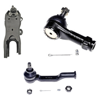 Dorman® - OE Solutions™ Front Driver Side Lower Control Arm with Ball Joint and Tie Rod End Kit