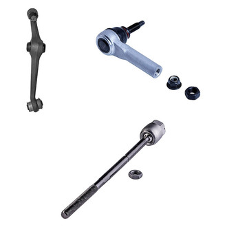 Dorman® - OE Solutions™ Front Driver Side Lower Control Arm with Ball Joint and Tie Rod End Kit