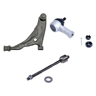 Dorman® - OE Solutions™ Front Driver Side Lower Control Arm with Ball Joint and Tie Rod End Kit