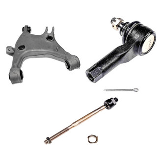 Dorman® - OE Solutions™ Front Driver Side Lower Control Arm with Ball Joint and Tie Rod End Kit