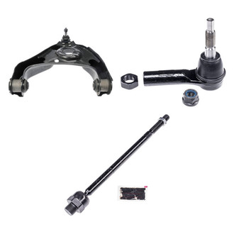 Dorman® - OE Solutions™ Front Driver Side Lower Control Arm with Ball Joint and Tie Rod End Kit