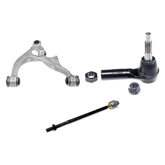 Dorman® - OE Solutions™ Front Driver Side Lower Control Arm with Ball Joint and Tie Rod End Kit