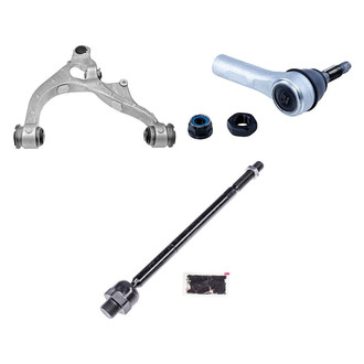 Dorman® - OE Solutions™ Front Driver Side Lower Control Arm with Ball Joint and Tie Rod End Kit