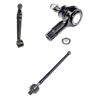 Dorman® - OE Solutions™ Front Driver Side Lower Control Arm with Ball Joint and Tie Rod End Kit