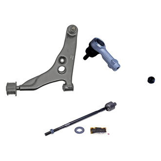 Dorman® - OE Solutions™ Front Driver Side Lower Control Arm with Ball Joint and Tie Rod End Kit