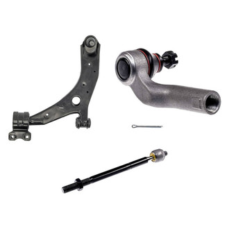 Dorman® - OE Solutions™ Front Driver Side Lower Control Arm with Ball Joint and Tie Rod End Kit