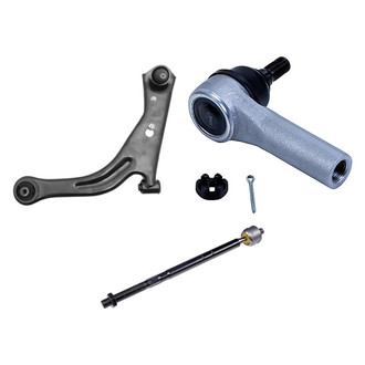Dorman® - OE Solutions™ Front Driver Side Lower Control Arm with Ball Joint and Tie Rod End Kit