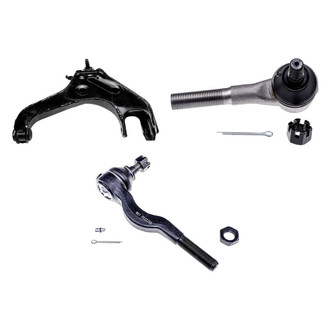 Dorman® - OE Solutions™ Front Driver Side Lower Control Arm with Ball Joint and Tie Rod End Kit