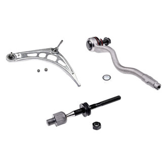 Dorman® - OE Solutions™ Front Driver Side Lower Control Arm with Ball Joint and Tie Rod End Kit