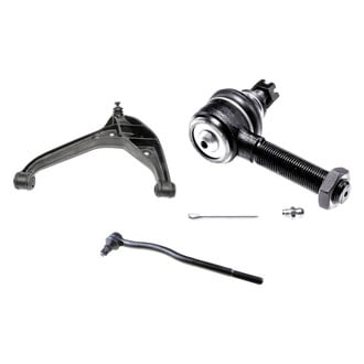 Dorman® - OE Solutions™ Front Driver Side Lower Control Arm with Ball Joint and Tie Rod End Kit
