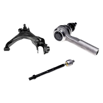 Dorman® - OE Solutions™ Front Driver Side Lower Control Arm with Ball Joint and Tie Rod End Kit