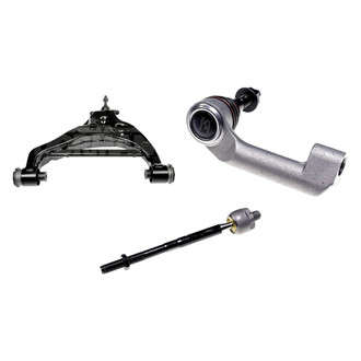 Dorman® - OE Solutions™ Front Driver Side Lower Control Arm with Ball Joint and Tie Rod End Kit