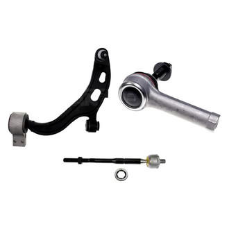 Dorman® - OE Solutions™ Front Driver Side Lower Control Arm with Ball Joint and Tie Rod End Kit