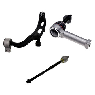 Dorman® - OE Solutions™ Front Driver Side Lower Control Arm with Ball Joint and Tie Rod End Kit