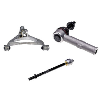 Dorman® - OE Solutions™ Front Driver Side Lower Control Arm with Ball Joint and Tie Rod End Kit
