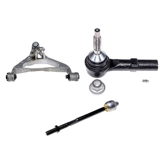 Dorman® - OE Solutions™ Front Driver Side Lower Control Arm with Ball Joint and Tie Rod End Kit