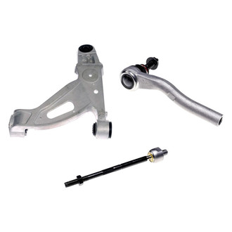 Dorman® - OE Solutions™ Front Driver Side Lower Control Arm with Ball Joint and Tie Rod End Kit