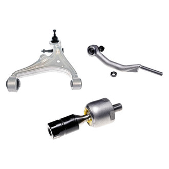 Dorman® - OE Solutions™ Front Driver Side Lower Control Arm with Ball Joint and Tie Rod End Kit