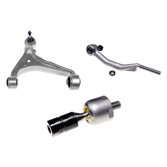 Dorman® - OE Solutions™ Front Driver Side Lower Control Arm with Ball Joint and Tie Rod End Kit