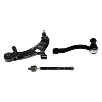 Dorman® - OE Solutions™ Front Driver Side Lower Control Arm with Ball Joint and Tie Rod End Kit