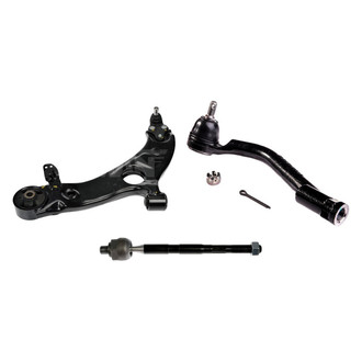Dorman® - OE Solutions™ Front Driver Side Lower Control Arm with Ball Joint and Tie Rod End Kit