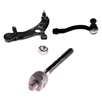 Dorman® - OE Solutions™ Front Driver Side Lower Control Arm with Ball Joint and Tie Rod End Kit