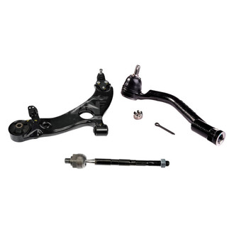 Dorman® - OE Solutions™ Front Driver Side Lower Control Arm with Ball Joint and Tie Rod End Kit