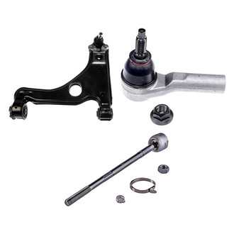 Dorman® - OE Solutions™ Front Driver Side Lower Control Arm with Ball Joint and Tie Rod End Kit
