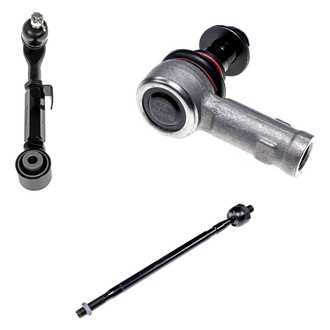 Dorman® - OE Solutions™ Front Driver Side Lower Control Arm with Ball Joint and Tie Rod End Kit