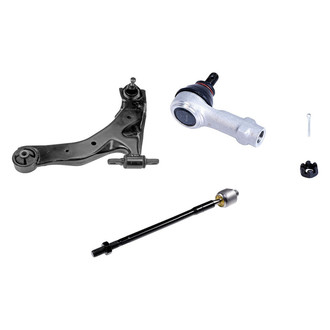 Dorman® - OE Solutions™ Front Driver Side Lower Control Arm with Ball Joint and Tie Rod End Kit