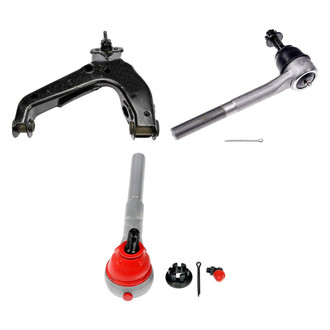 Dorman® - OE Solutions™ Front Driver Side Lower Control Arm with Ball Joint and Tie Rod End Kit